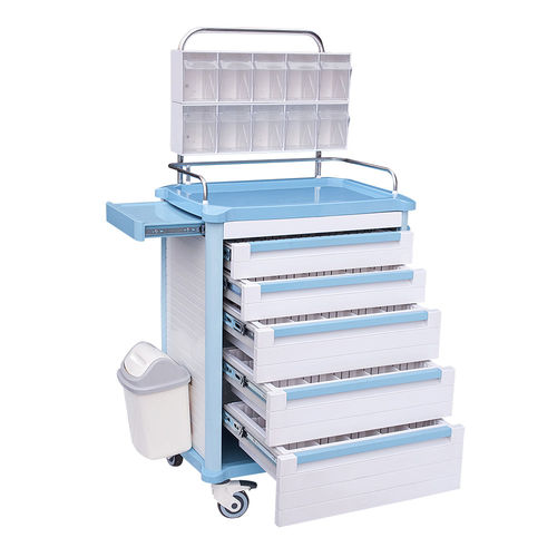 Carro de anestesia - HS-E-01 - Shandong HESOURCE Medical Equipment - médico / de uso general / de servicio