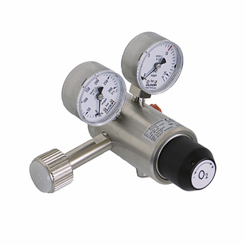 Regulador de presión de oxígeno - PM0103E - GLOOR MEDICAL - de aire / de CO2 / de helio