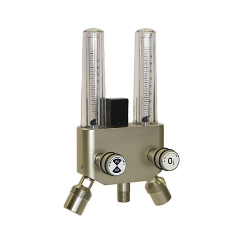 Mezclador de gases de anestesia - PM0116E - GLOOR MEDICAL - para la ventilación del paciente / de oxígeno / de aire