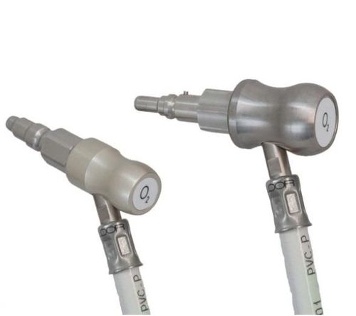 Tubo para gases médicos - PM0111E - GLOOR MEDICAL - de acero inoxidable / recto / flexible