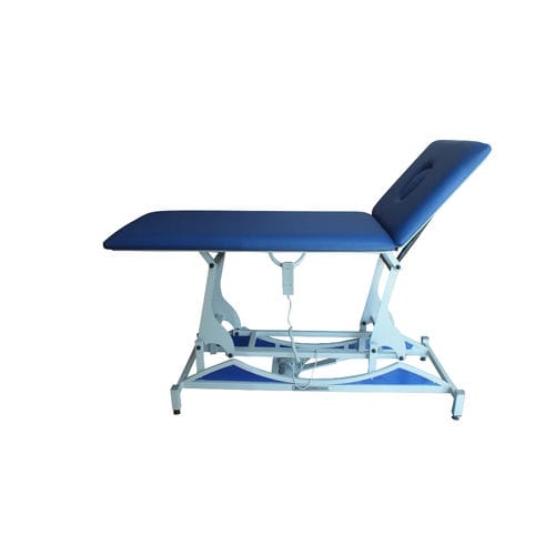 Camilla de exploración de fisioterapia - FİZYOTABLE 2000 - Fizyomed - eléctrica / de altura variable / con respaldo regulable