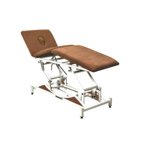 Camilla de exploración de fisioterapia - FİZYOTABLE 3000 - Fizyomed - eléctrica / de altura variable / con respaldo regulable