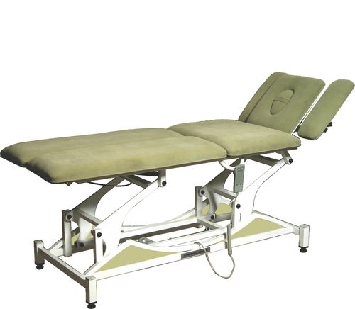 Camilla de exploración de fisioterapia - FİZYOTABLE 6000 - Fizyomed - eléctrica / de altura variable / con respaldo regulable