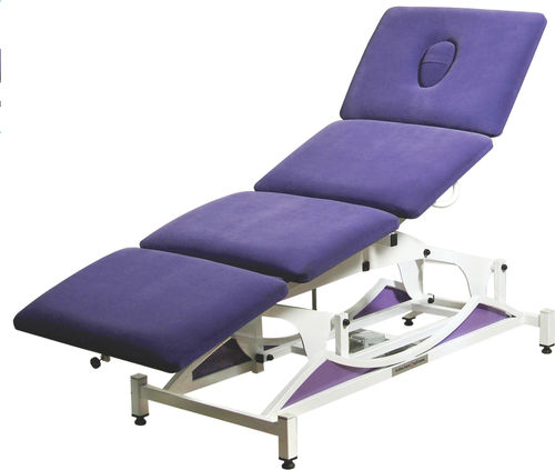 Camilla de exploración de fisioterapia - FİZYOTABLE 4000 - Fizyomed - eléctrica / de altura variable / con respaldo regulable