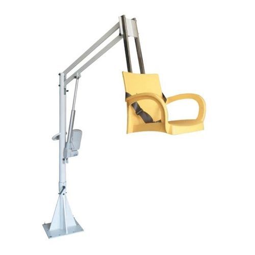 Elevador de pacientes manual - FİZYOSU 1000 - Fizyomed - de suelo / para piscina