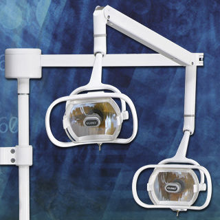 Lámpara cialítica para odontología - L-DOL-0522	 - Lee Pin Enterprise - móvil / de pared / halógena