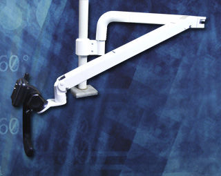 Brazo de soporte para cámara - L-ARM-DCA - Lee Pin Enterprise - para odontología / de techo
