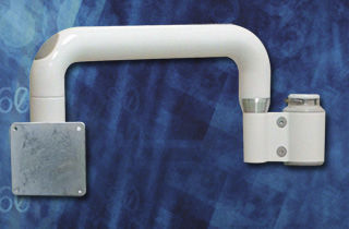 Brazo de soporte de altura regulable - L-ARM-MNT	 - Lee Pin Enterprise - para monitor / médico / para cirugía