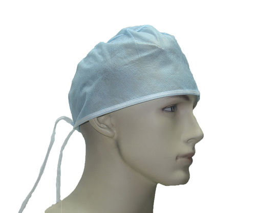 Gorro médico ajustable - Hubei WeCare - de polipropileno / desechable