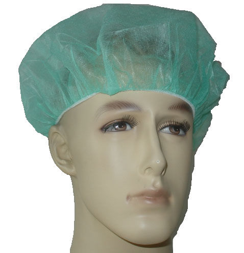 Gorro médico abombado - Hubei WeCare - de polipropileno / desechable