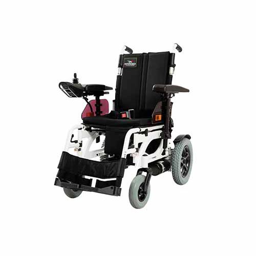 Silla de ruedas eléctrica - Rocket 0 - Wimed Export - de interior / plegable / con reposapiernas