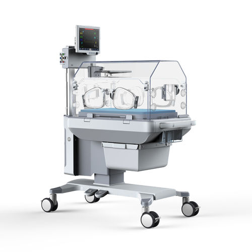 Incubadora neonatal con ruedas - B8/3 - WEGO Medical - de altura variable / Trendelenburg / Trendelenburg invertida
