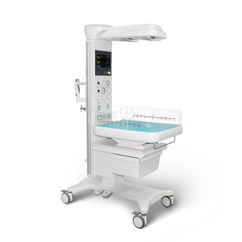 Plataforma calentadora para neonatos con monitor - BQ80 - WEGO Medical - con báscula / con altura regulable / con ruedas