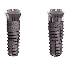 Implante dental cónico - S-TWFHR series - Novodent - de titanio / hexágono interno / liso