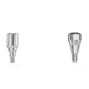 Pilar de cicatrización de titanio - S-B series - Novodent - hexágono interno / recto / de tornillo