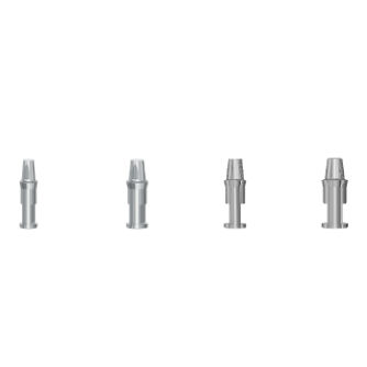 Análogo de implante dental de acero inoxidable - Solid - Novodent - recto