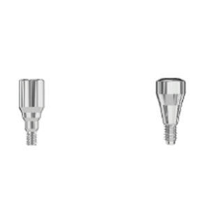 Pilar para implante de titanio - S-B series - Novodent - octógono interno / recto / de tornillo