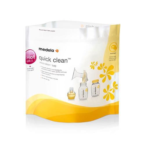 Bolsa para leche materna - Quick Clean™ - MEDELA - de mano