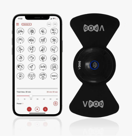 Almohadilla de contacto - VPOD - Massage Therapy Concepts - vestíble / TENS / EMS