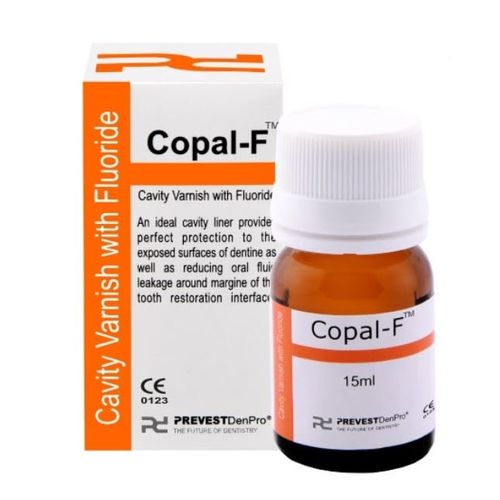 Material dental barnizado - Copal F™ - PREVEST DENPRO LIMITED - para restauración dental / transparente
