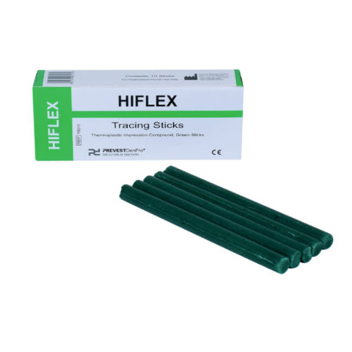 Material dental de termoplástico - Hiflex  - PREVEST DENPRO LIMITED - para moldes para impresiones dentales