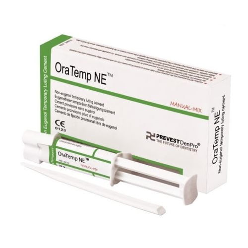 Adhesivo dental para puente dental - OraTemp NE™ - PREVEST DENPRO LIMITED - para corona / para inlays dentales / para onlays dentales