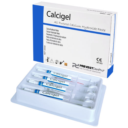 Material dental de hidróxido de calcio - Calcigel - PREVEST DENPRO LIMITED - para restauración dental / endodóntico / sólido