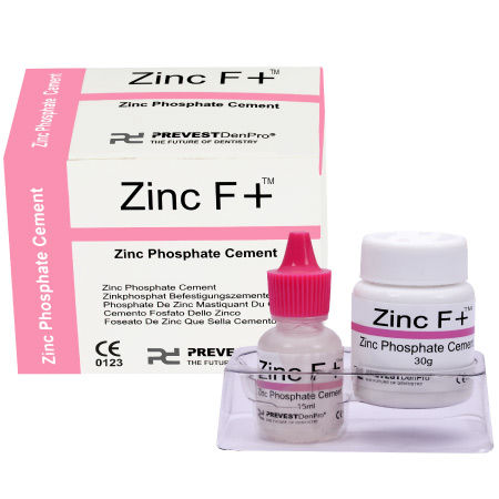 Adhesivo dental para inlays dentales - Zinc F+ - PREVEST DENPRO LIMITED - para onlays dentales / de brackets / para corona