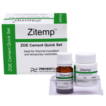 Adhesivo dental para puente dental - ZITEMP - PREVEST DENPRO LIMITED - para corona / para restauración dental / líquido