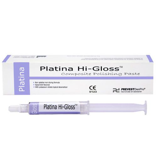 Material dental óxido de aluminio - PLATINA HI-GLOSS - PREVEST DENPRO LIMITED - de resina / para restauración dental