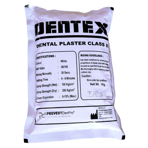 Material dental de yeso - Dentex Type Ⅱ - PREVEST DENPRO LIMITED - para laboratorio dental / de fundición / para prótesis dentales