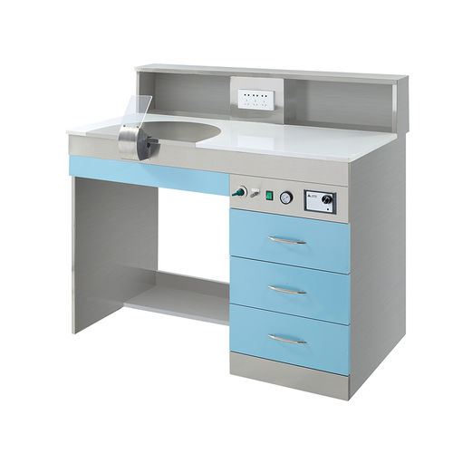 Puesto de trabajo para laboratorio dental de formación - JG-J1 - FOSHAN JINGLE MEDICAL EQUIPMENT CO., LTD - con cajones / compacto / con ventilación