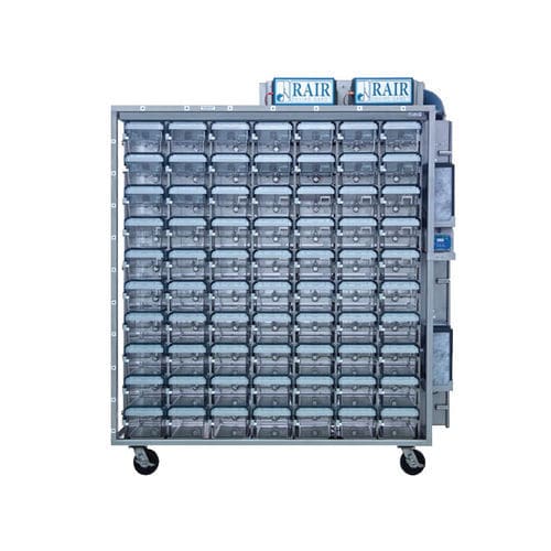 Jaula para la experimentación animal de aislamiento - World Cage 500™ - LAB PRODUCTS - para ratones / modular / con ventilación