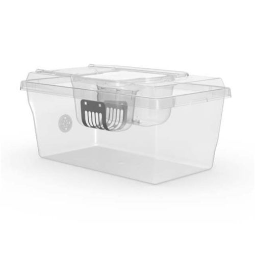 Jaula veterinaria modular - Econo-Cage® - LAB PRODUCTS - de polipropileno / con ventilación / desechable