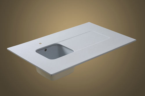 Plataforma de trabajo de laboratorio - Eco-Logic ®  - MONOLITE IPERGRES - de esterilización / para laboratorio dental / con fregadero