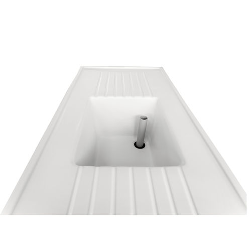 Fregadero de cerámica técnica - MONOLITE IPERGRES® MONOBLOCK - MONOLITE IPERGRES - de laboratorio / médico / para área de higiene