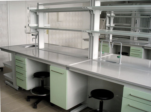 Mesa de laboratorio para histopatología - MONOLITE IPERGRES® II - MONOLITE IPERGRES - para medicina nuclear / para la esterilización / para sala blanca