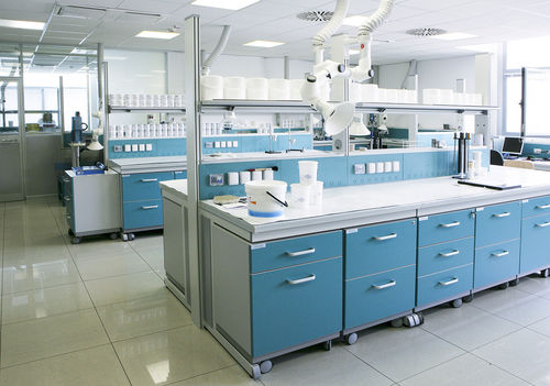 Mesa de laboratorio para histopatología - MONOLITE IPERGRES® - MONOLITE IPERGRES - para medicina nuclear / para la esterilización / para sala blanca