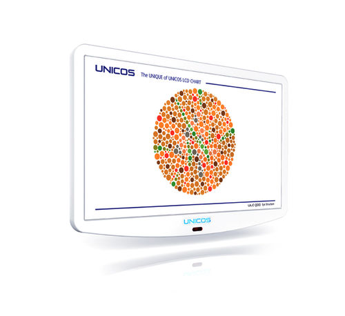 Visualizador para prueba oftalmológica con polarizado - ULC-900 - UNICOS - para prueba de Ishihara / teledirigido