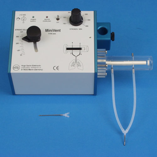Ventilador veterinario - Harvard 845 - Rothacher Medical - electrónico / para ratones / compacto