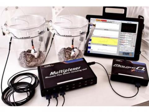 Tester de control - MULTIPLEXER 8 - STARR Life Sciences - para experimentación con animales / automático / manual