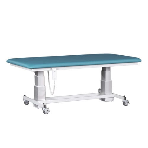 Mesa de reconocimiento electrohidráulica - Exaneuro - ISKO Koch GmbH - de altura variable / con ruedas / de 1 sección