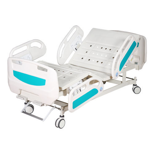Cama de hospital - SP-M24 - Hebei Sipulaier Trading Co.,Ltd - manual / reclinable / con ruedas