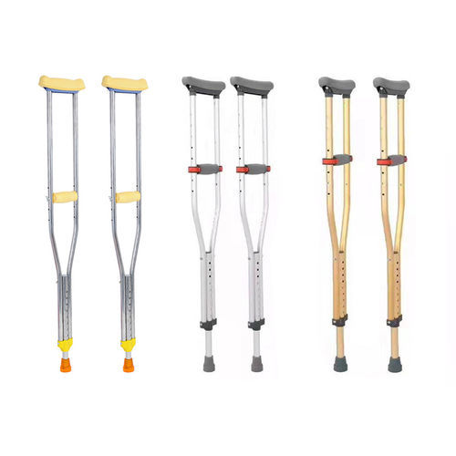 Muleta axilar - SP-W19  - Hebei Sipulaier Trading Co.,Ltd - para adultos / de altura regulable / antideslizante