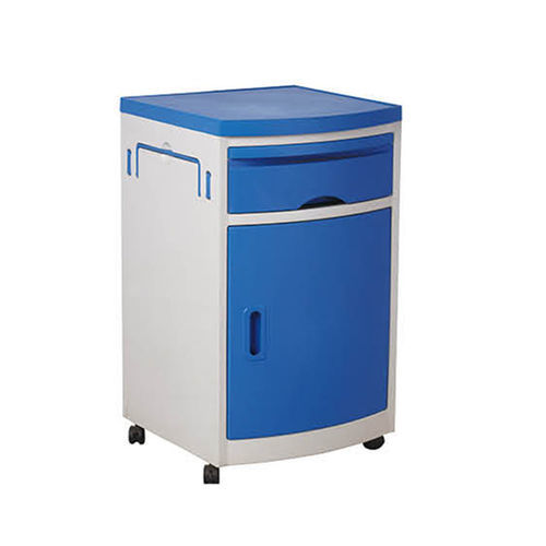 Mesa de cabecera con ruedas - SP-42 - Hebei Sipulaier Trading Co.,Ltd - con bandeja de cama integrada / con cajones