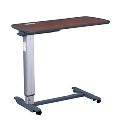 Mesa de cama con ruedas - SP-54 - Hebei Sipulaier Trading Co.,Ltd - de altura regulable / con accionamiento manual