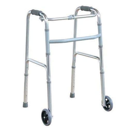 Andador con 2 ruedas - SK 508 - TingHui Medical Instrument - de altura variable / plegable