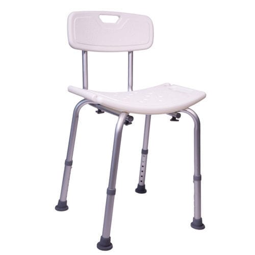 Silla de ducha con respaldo - TingHui Medical Instrument - ergonómica