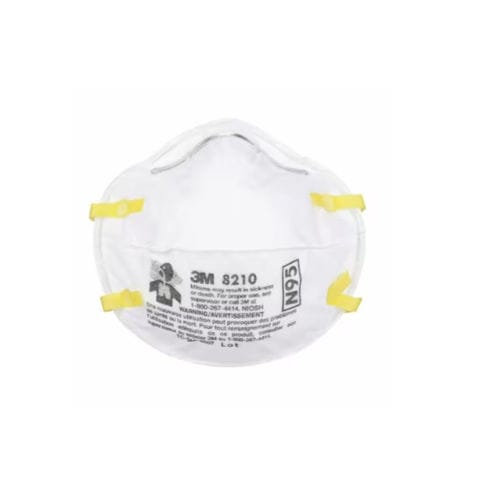 Mascarilla respiratoria N95 - 8210 - 3M Health Care - caja de 20 / desechable