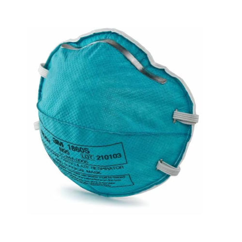Mascarilla respiratoria N95 - 1860S - 3M Health Care - S / para adulto / caja de 20